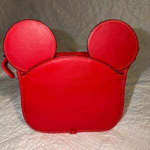 Coach Disney Red Kids Bag w/ Ears with strap